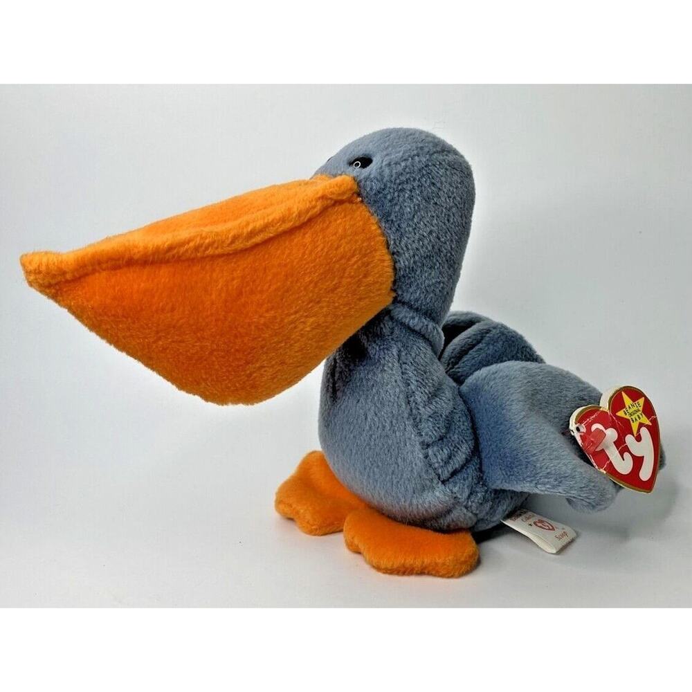 1996 Ty Beanie Baby‎ "Scoop" Retired Pelican BB21